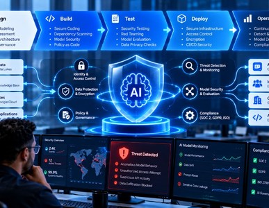 Securing AI systems from design and testing through deployment and monitoring