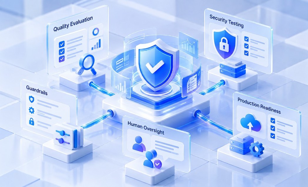 Evaluate quality, security, and production readiness